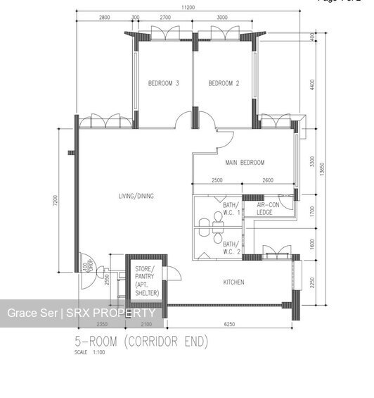 Blk 202C Sengkang East Road (Sengkang), HDB 5 Rooms #271805001